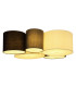 Makki Cylindrical Ceiling Light White 5x E27-1