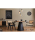 Ryan Cluster Pendant Ceiling Light Matt Black Smoke Glass Shade 3x E27-4