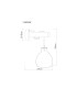 Ryan Wall Lamp Matt Black Smoke Glass Shade 1x E27-4