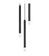 Ryan Cluster Pendant Ceiling Light Matt Black 3x G9-3