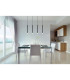 Ryan Bar Pendant Ceiling Light Matt Black 4x G9-7