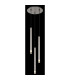 Ryan Cluster Pendant Ceiling Light Nickel Matt 3x G9-4