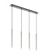 Ryan Bar Pendant Ceiling Light Nickel Matt 4x G9-2