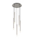 Ryan Cluster Pendant Ceiling Light Nickel Matt 5x G9-1