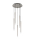 Ryan Cluster Pendant Ceiling Light Nickel Matt 5x G9-2