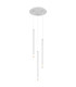 Ryan Cluster Pendant Ceiling Light White Matt 3x G9-1