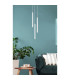 Ryan Cluster Pendant Ceiling Light White Matt 3x G9-5