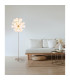 Udo Multi Arm Floor Lamp Nickel Matt Balls Opal Glass Shade 6x E14-5