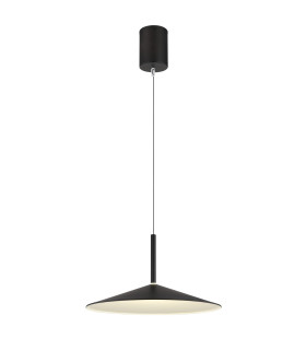 Lampone Dome Pendant Ceiling Light Matt Black LED 4000K-1
