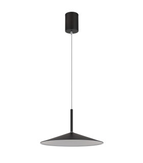 Lampone Dome Pendant Ceiling Light Matt Black LED 4000K-2