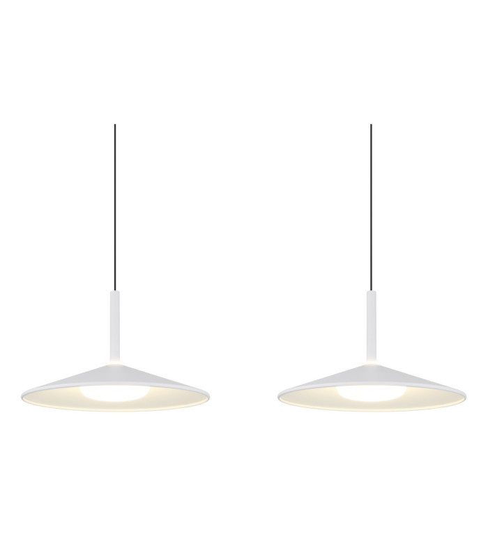Lampone Bar Pendant Ceiling Light White Matt 3x LED 4000K-4
