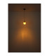 Zumba Dome Pendant Ceiling Light Matt Black Ball Green Glass Shade 1x E27-5