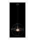 Tamara 40cm Spherical Pendant Ceiling Light Matt Black 1x E27-4