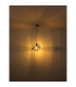 Tamara 40cm Spherical Pendant Ceiling Light Matt Black 1x E27-5