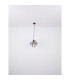 Tamara 40cm Spherical Pendant Ceiling Light Matt Black 1x E27-7
