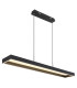 Sola Bar Pendant Ceiling Light Matt Black LED Dimmable 2700-6500K Remote Control Timer-1