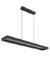 Sola Bar Pendant Ceiling Light Matt Black LED Dimmable 2700-6500K Remote Control Timer-2
