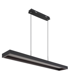 Sola Bar Pendant Ceiling Light Matt Black LED Dimmable 2700-6500K Remote Control Timer-2