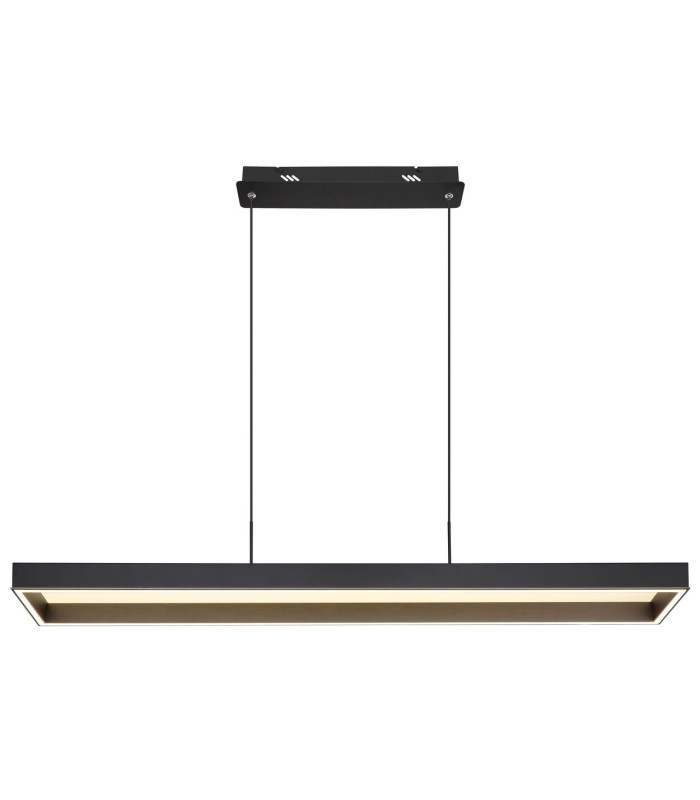 Sola Bar Pendant Ceiling Light Matt Black LED Dimmable 2700-6500K Remote Control Timer-3