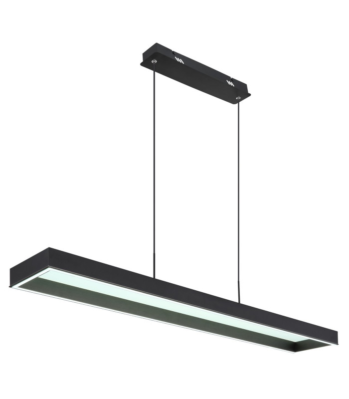 Sola Bar Pendant Ceiling Light Matt Black LED Dimmable 2700-6500K Remote Control Timer-6
