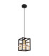Lisbon Pendant Ceiling Light Matt Black 1x E27-1