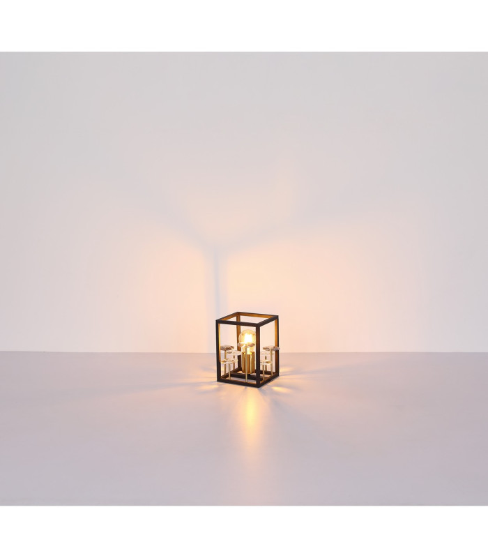 Lisbon Table Lamp Matt Black 1x E27-8