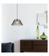 Baku Wire Frame Pendant Ceiling Light Matt Black 1x E27-8