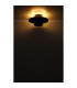 Carter Integrated LED Semi Flush Ceiling Light Matt Black LED 3000K-7