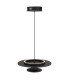 Carter Pendant Ceiling Light Matt Black LED 3000K-4