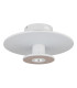 Carter Integrated LED Semi Flush Ceiling Light White Matt LED 3000K-2