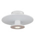 Carter Integrated LED Semi Flush Ceiling Light White Matt LED 3000K-3