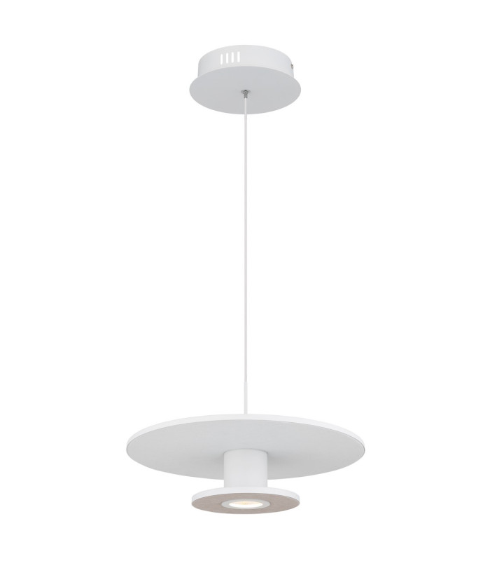 Carter Pendant Ceiling Light White Matt LED 3000K-1