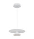 Carter Pendant Ceiling Light White Matt LED 3000K-2