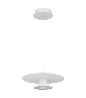 Carter Pendant Ceiling Light White Matt LED 3000K-2