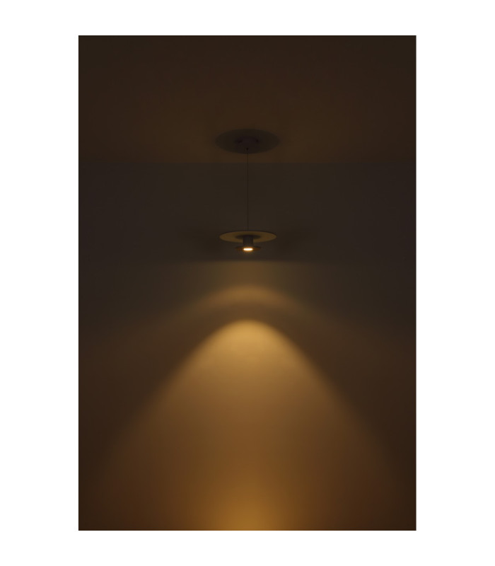 Carter Pendant Ceiling Light White Matt LED 3000K-5