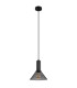 Jedd Dome Pendant Ceiling Light Matt Black 1x E27-2