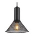Jedd Dome Pendant Ceiling Light Matt Black 1x E27-3