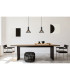 Jedd Dome Pendant Ceiling Light Matt Black 1x E27-8