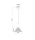 Jedd Dome Pendant Ceiling Light Matt Black 1x E27-9