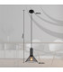 Jedd Dome Pendant Ceiling Light Matt Black 1x E27-10