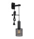 Jedd 12cm Wall Lamp Matt Black 1x E27-1