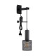 Jedd 12cm Wall Lamp Matt Black 1x E27-2