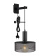Jedd 25cm Wall Lamp Matt Black 1x E27-1