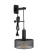 Jedd 25cm Wall Lamp Matt Black 1x E27-2