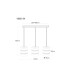Soeni Bar Pendant Ceiling Light Matt Black 3x E27-8