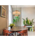 Soeni Cylindrical Pendant Ceiling Light Matt Black 1x E27-5
