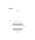 Soeni Cylindrical Pendant Ceiling Light Matt Black 1x E27-7