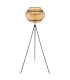 Soeni Tripod Floor Lamp Matt Black 1x E27-3