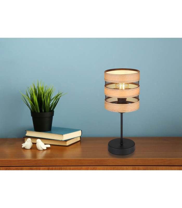 Soeni Table Lamp Matt Black 1x E27-11