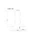 Rielly Bar Pendant Ceiling Light Matt Black 2x E27-8